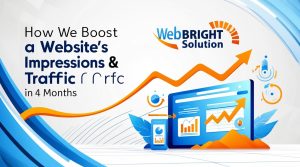 Read more about the article How we Boost a Website’s Impressions & Traffic in 4 months.